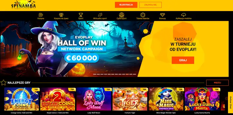Spinamba Casino Oficjalna Strona