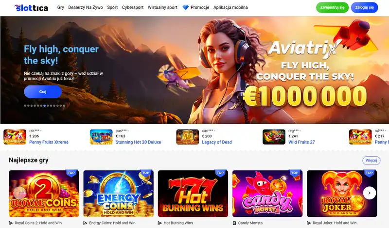 Strona główna Slottica Casino 