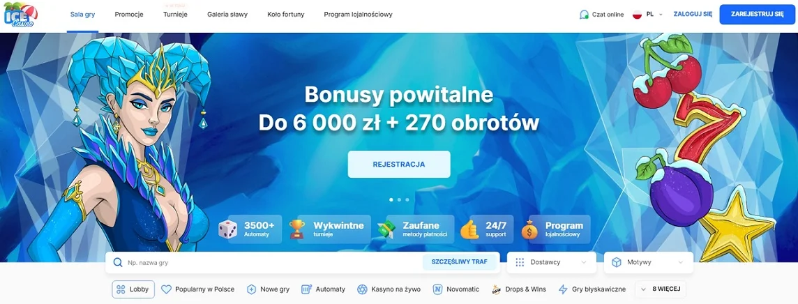 Strona glowna Ice Casino